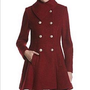 Guess Asymmetrical Collar Wool Coat (Make Offer!)